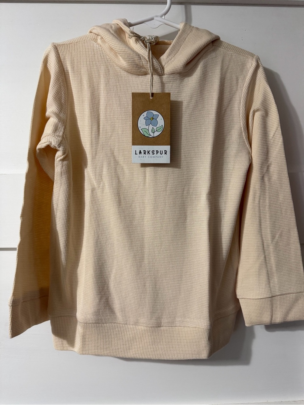 Larkspur Bamboo Waffle Knit Hoodie